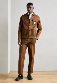 Scotch & Soda JOE JONAS WORKER JACKET - Light jacket - dark brown