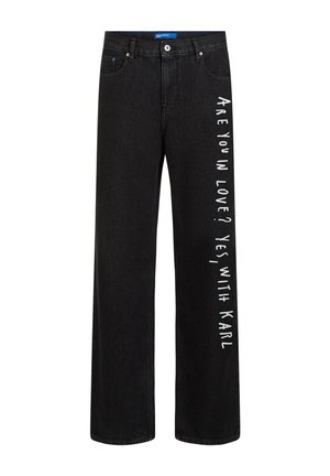 Karl Lagerfeld Jeans, x PIETRO TERZINI RELAXED - Дънки със свободна кройка - washed black