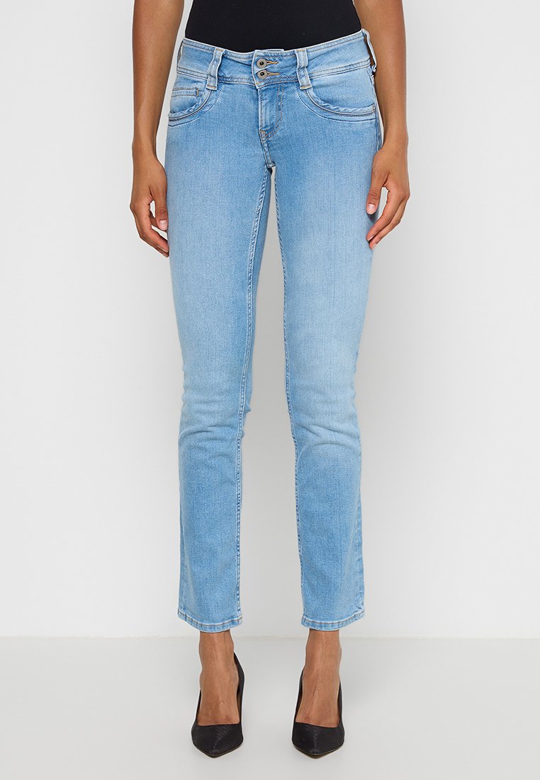 Pepe Jeans Slim fit jeans blauw