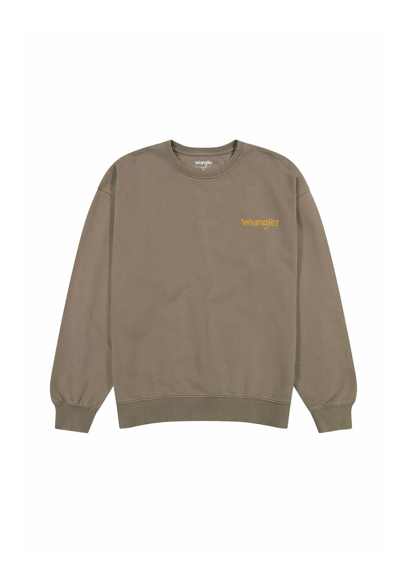 Wrangler Sweater lichtgrijs Wrangler Sweater lichtgrijs