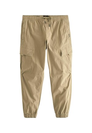 STRETCH UTILITY REGULAR TAPERED - Cargohose - light tan