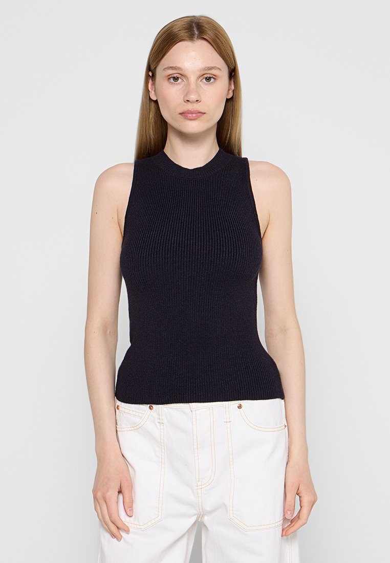 Mango Top donkerblauw