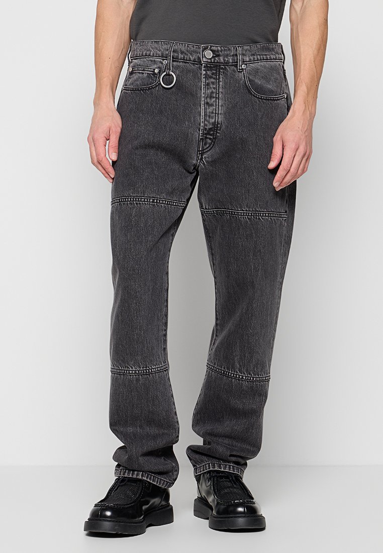 Études Straight leg jeans donkergrijs