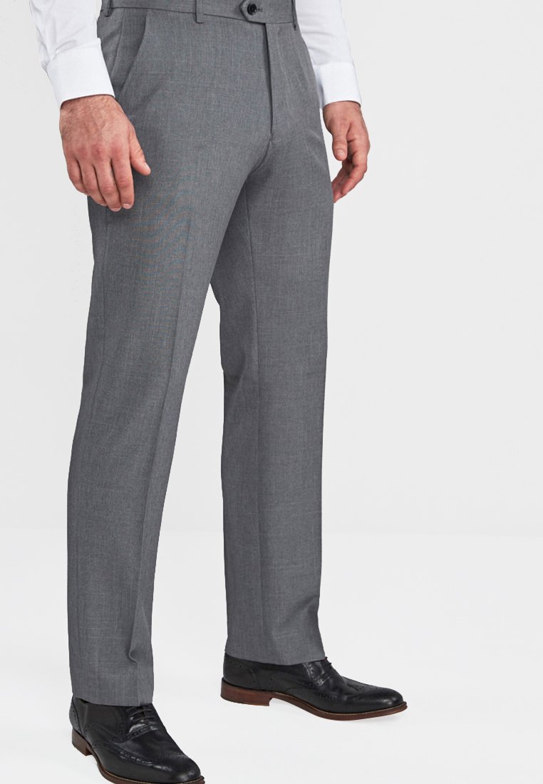 Next REGULAR FIT PLAIN - Pantaloni - grey