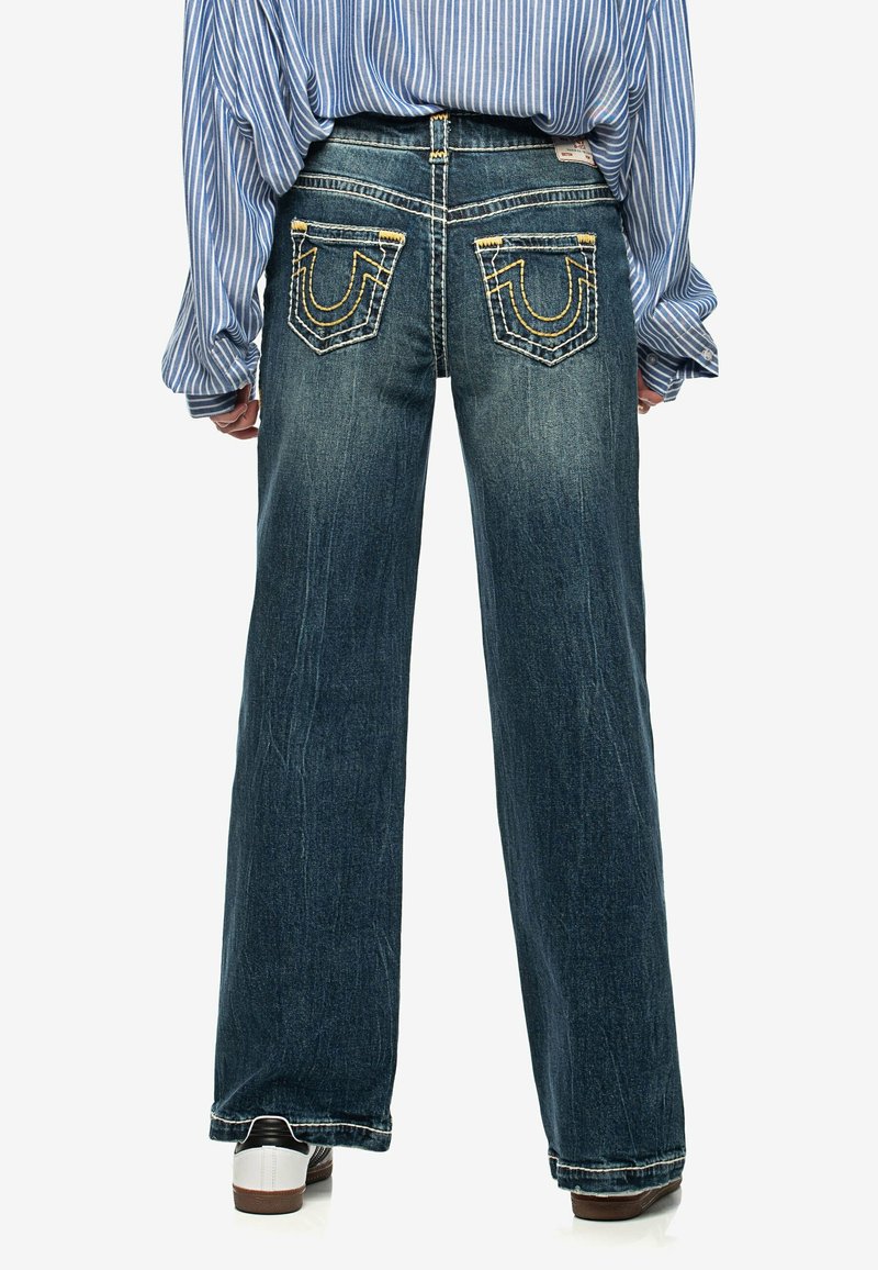 True Religion BOBBY SUPER T - Flared Jeans - la serena/blau 