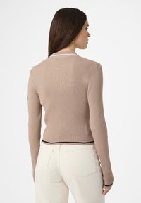 Fila APPAREL SIMONTE FULL-ZIP - Neuletakki - taupe gray