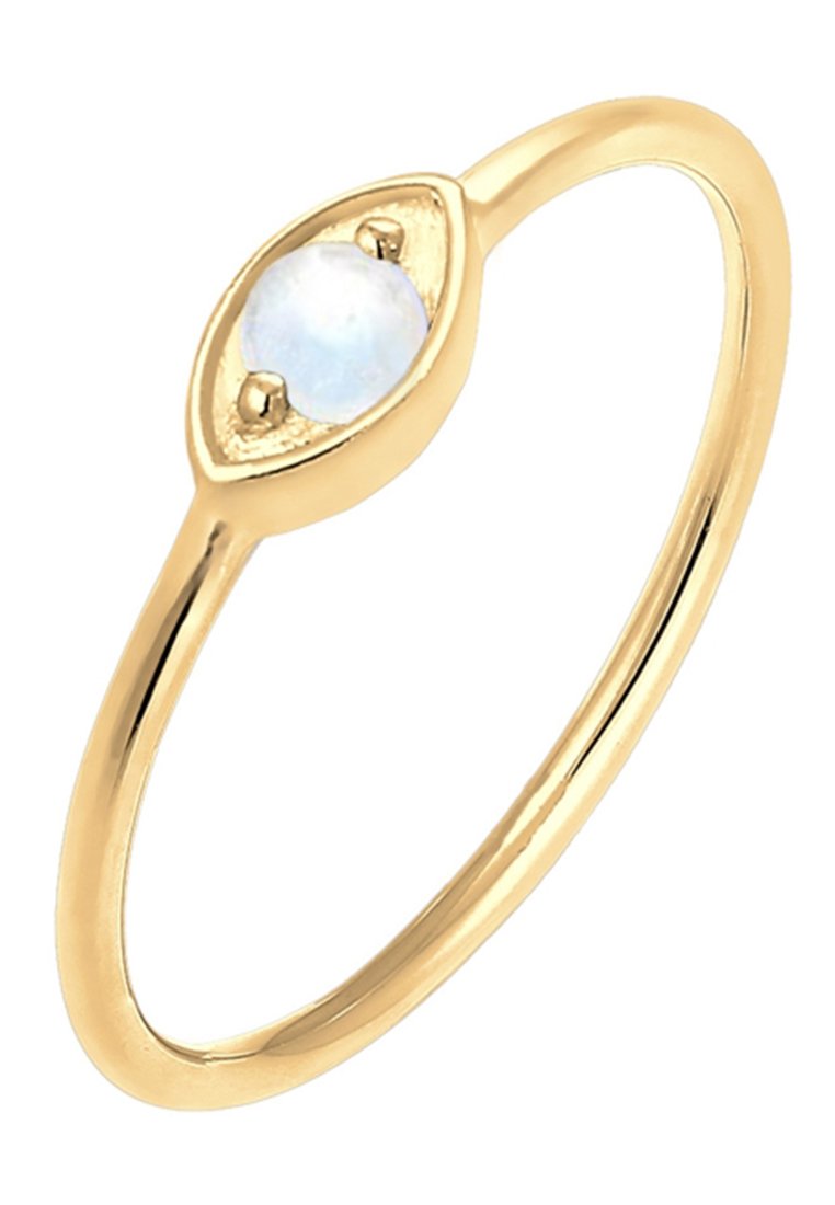 Elli Eye Talisman Symbol Boho Ring Gold Coloured Gold Zalando De