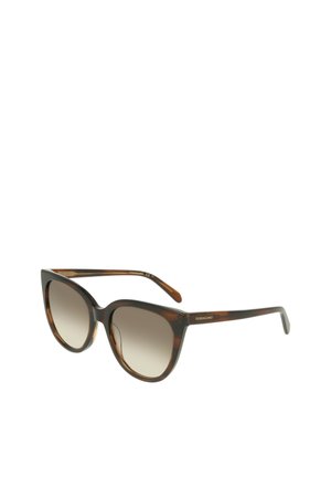 Sonnenbrille - striped brown