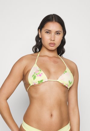 Frankies Bikinis NICK TOP - Sutien costum de baie din două piese - yellow