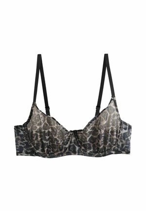 Next NON PADDED - Balconette bra - animal print