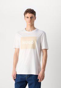 HUGO DULIVE - T-shirt print - open white