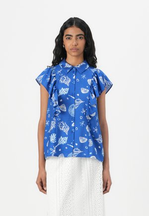 VMSEASHELL FRILL SHIRT - Skjorte - nouvean navy