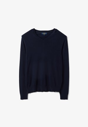 OVS, V-NECK JUMPER, REGULAR FIT - Jersey de punto - night blue