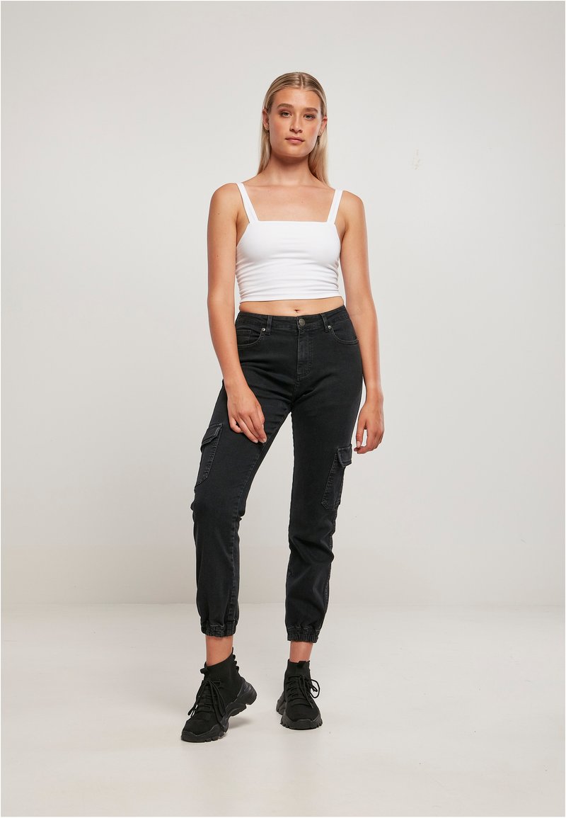 Urban Classics Relaxed fit jeans zwart Urban Classics Relaxed fit jeans zwart