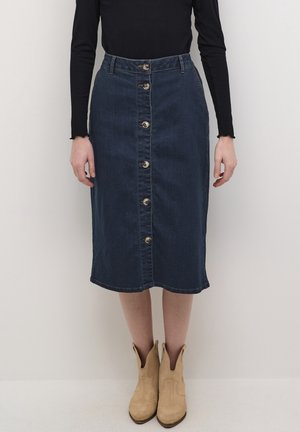 Denimnederdele - blue denim