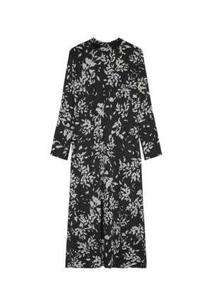 Marc O'Polo LONG SLEEVE, STAND-UP  - Day dress - multi black