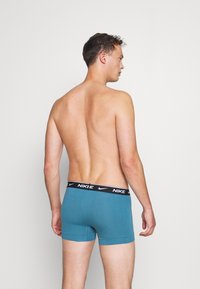 Nike Underwear TRUNK 2 PACK - Cuecas boxer - magic ember/rift blue