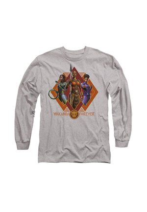 BLACK PANTHER: WAKANDA FOREVER SHURI OKOYE NAKIA - Long sleeved top - mottled light grey
