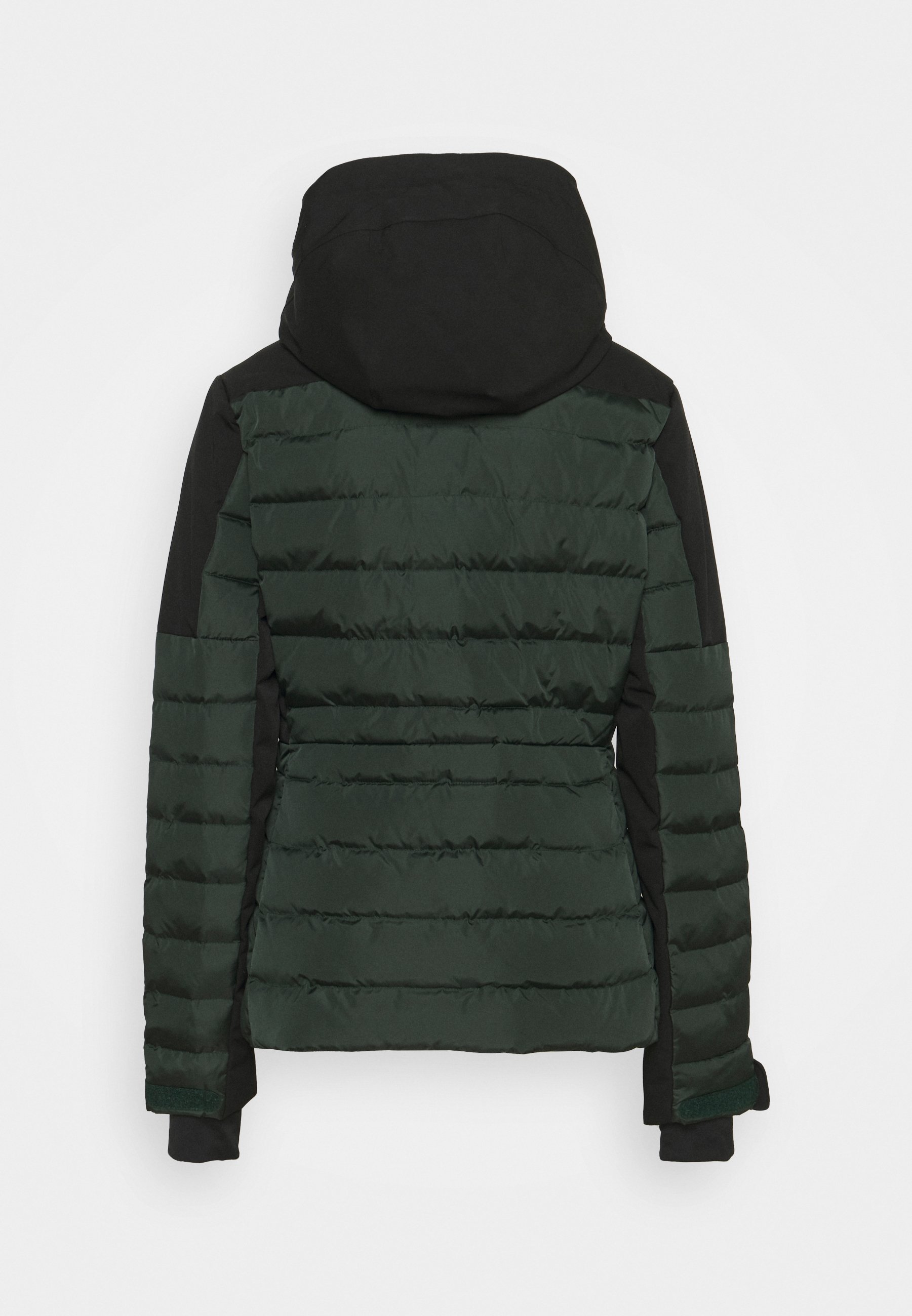 emerald green ski jacket