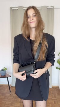HVISK Handtasche - black
