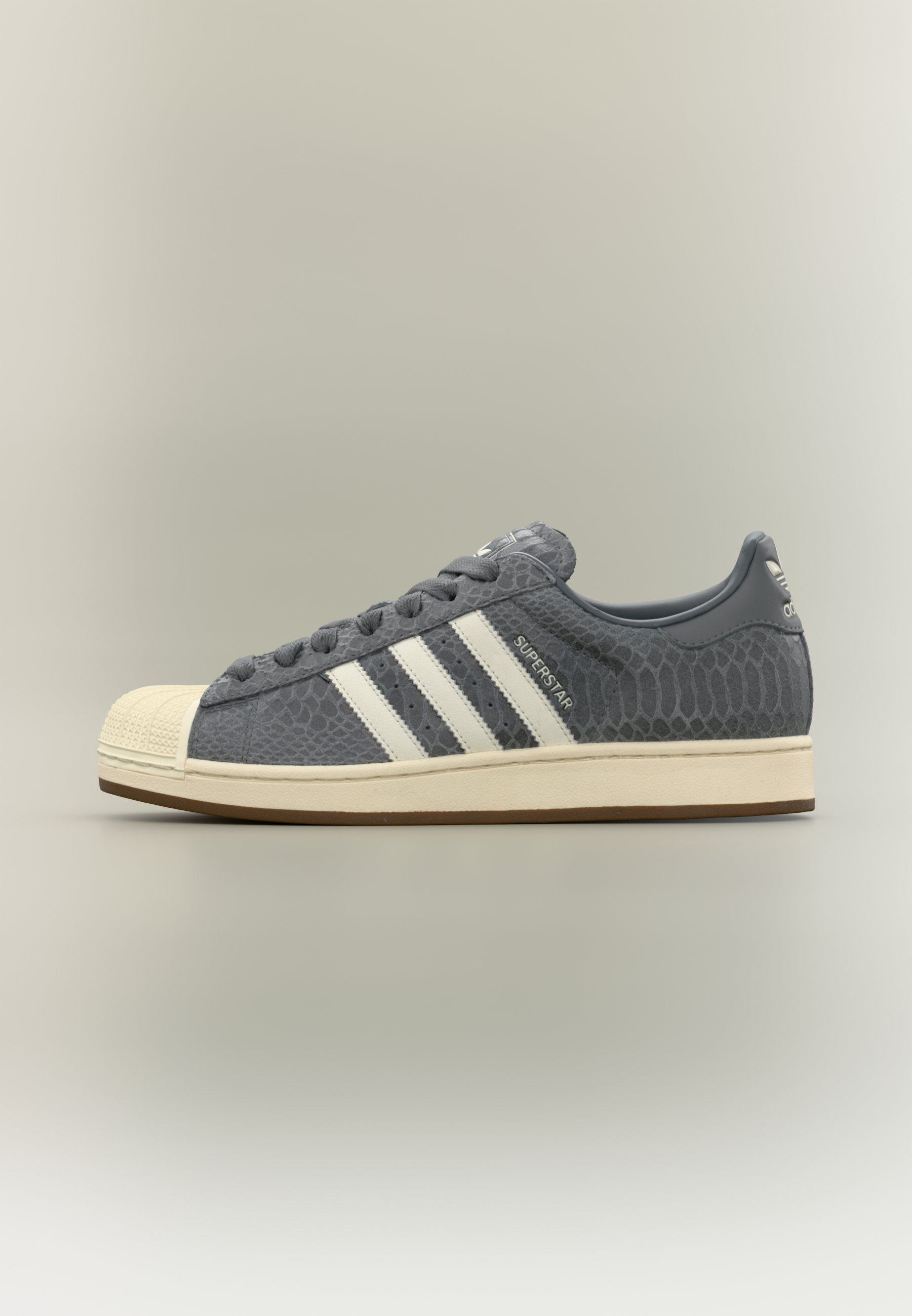 adidas Originals SUPERSTAR II UNISEX - Trainers - grey four/core  white/cream white/dark grey - Zalando.co.uk