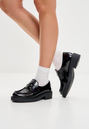 Pantofi slip-on - black