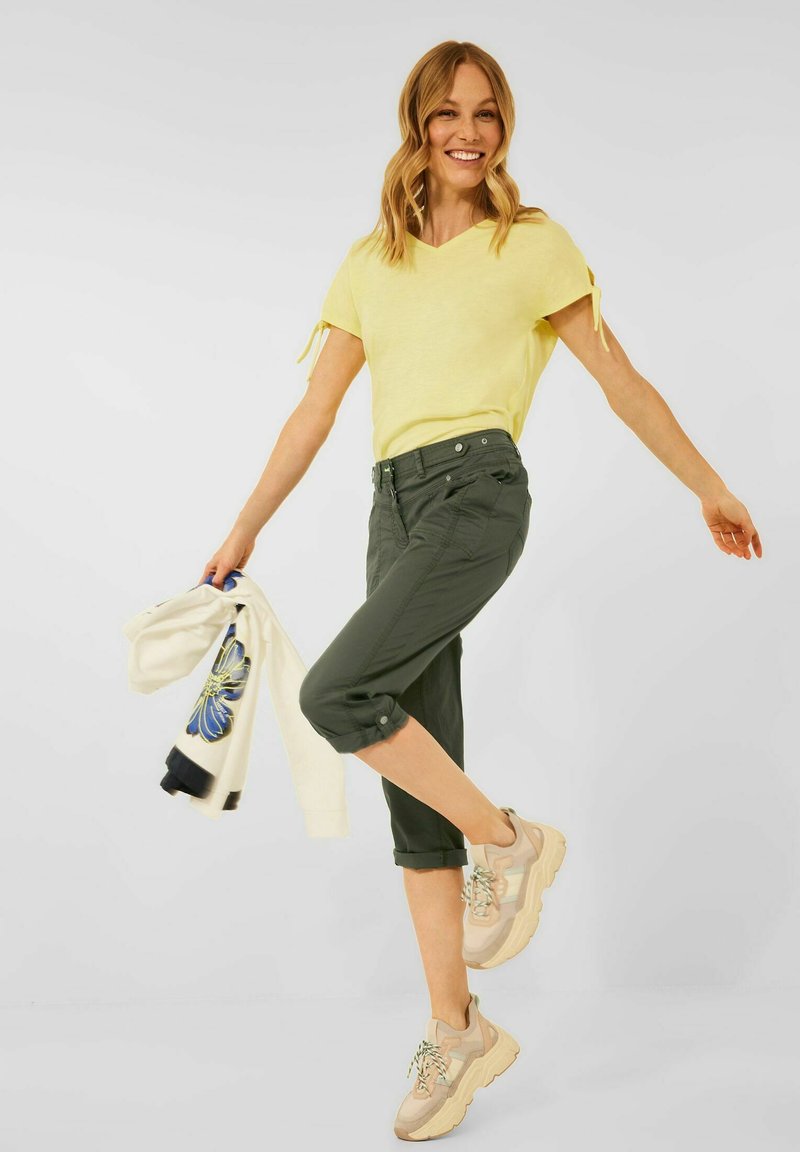 Damen Kleider | Cecil CASUAL FIT Shorts grün/oliv - ES01114 Damen Kleider | Cecil CASUAL FIT Shorts grün/oliv - ES01114