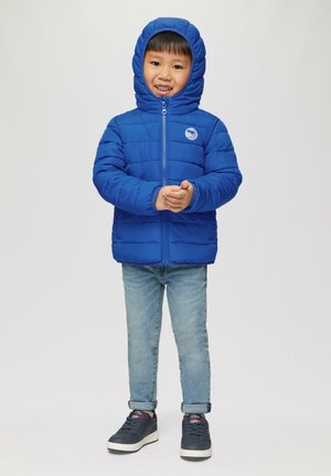 s.Oliver LEICHT WATTIERTE MIT LOGO-DETAILS - Winterjacke - royalblau