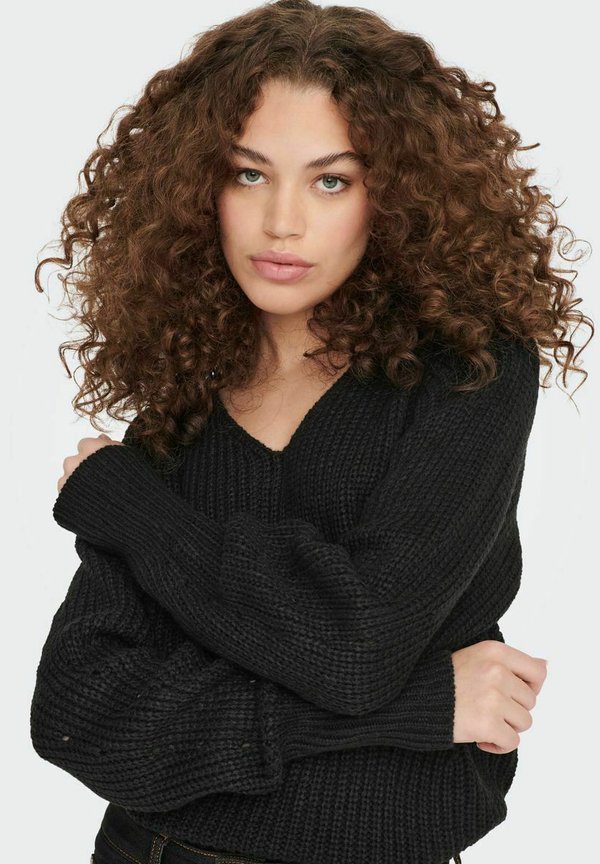 JDYJUSTY L/S V-NECK  NOOS - Jumper4