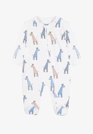 Salopetă bebeluși - white