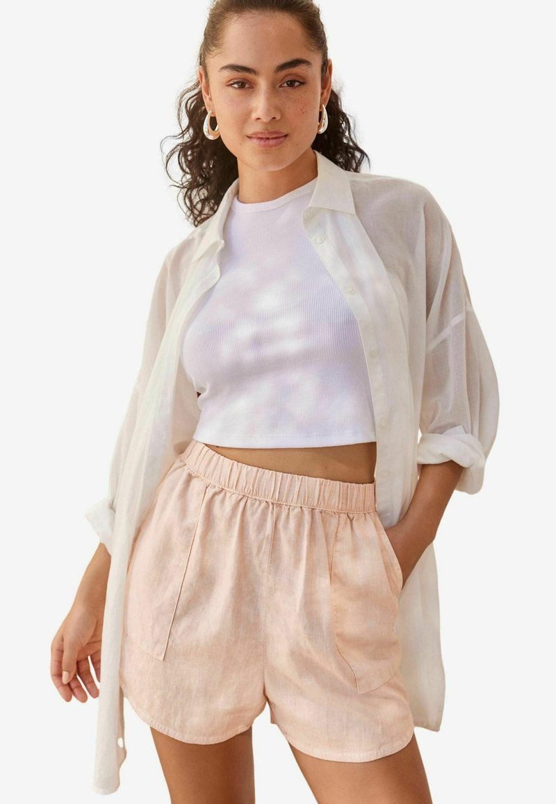 Next EASY PULL ON REGULAR FIT - Kratke hlače - neutral