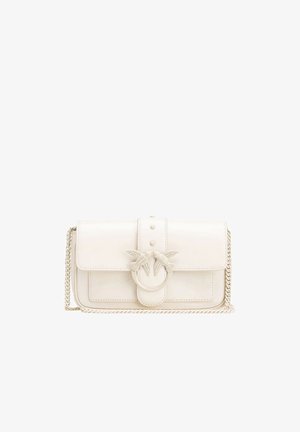 Pinko LOVE ONE POCKET BLOCK COLOR - Sac bandoulière - bianco