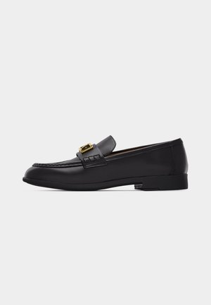 Armani Exchange LOAFER MAGGIE - Παπούτσια χωρίς κορδόνια - black