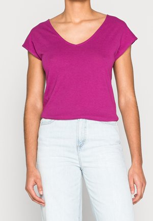 T-shirt - bas - purple