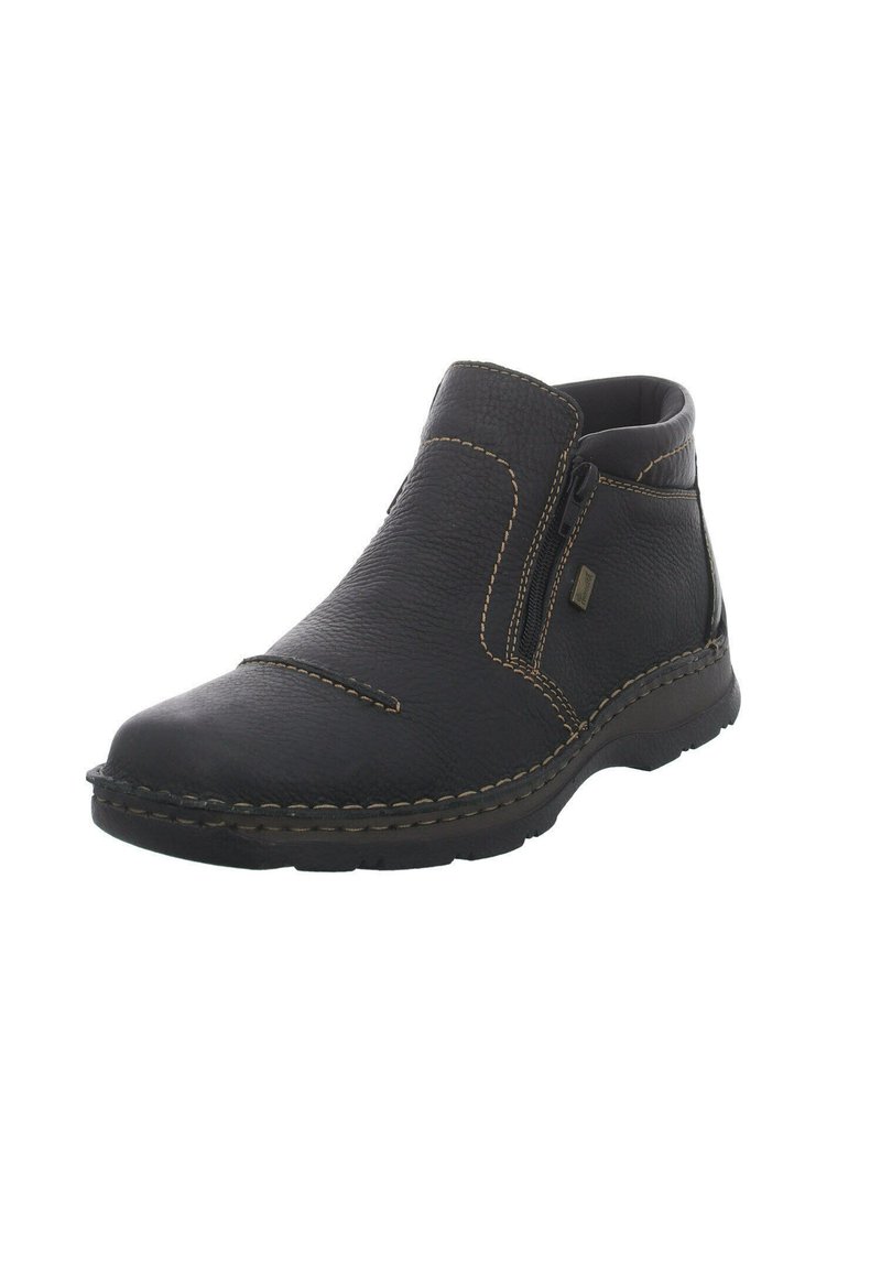 Herren Schnürboots | Rieker Stiefelette schwarz - BU82399 Herren Schnürboots | Rieker Stiefelette schwarz - BU82399