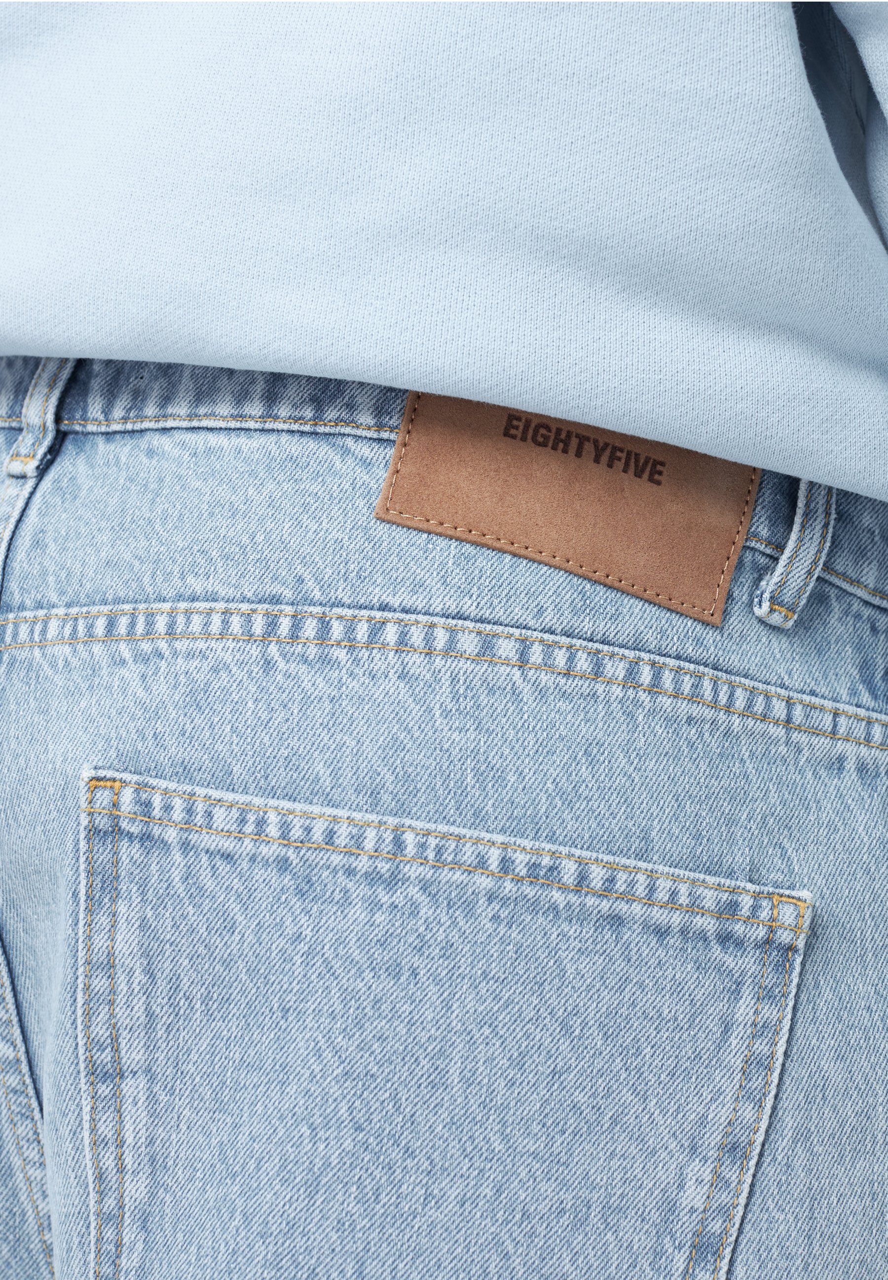 EIGHTYFIVE - Jeansy Relaxed Fit/niebieski denim - Zalando.pl