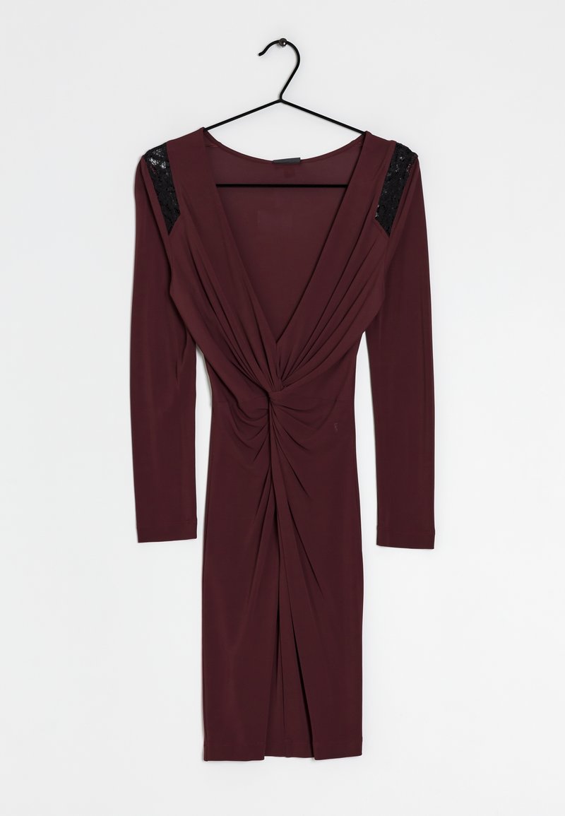Just Cavalli Robe fourreau - red