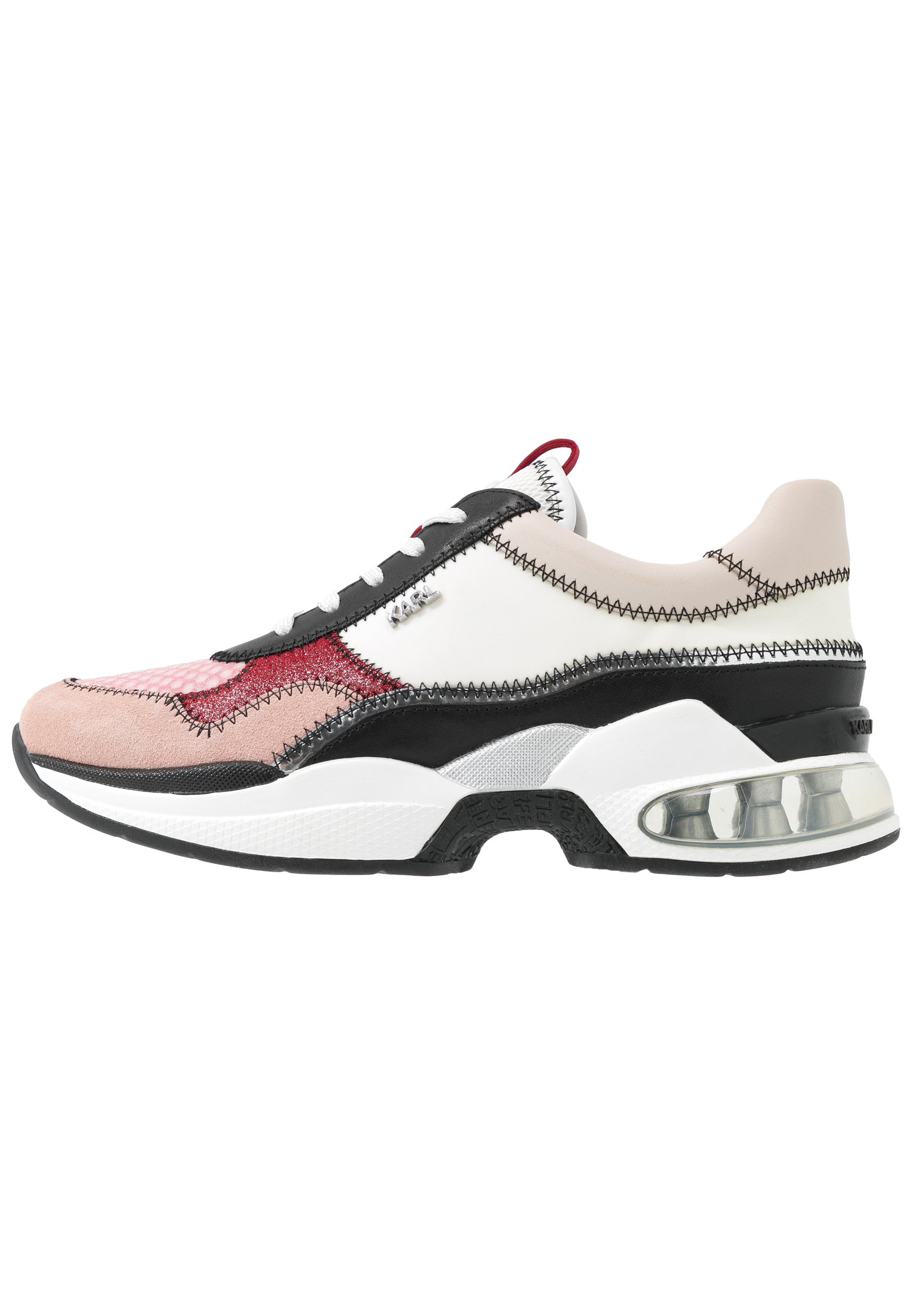 KARL LAGERFELD LAZARE Joggesko pink Zalando.no KARL LAGERFELD LAZARE MID Høye joggesko whiteblack