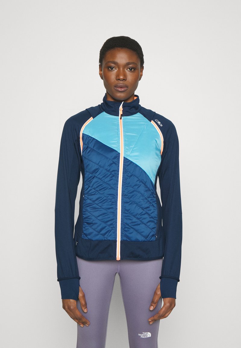 CMP WOMAN JACKET WITH DETACHABLE SLEEVES Outdoorjacke blue/dusty blue/dunkelblau Zalando.de