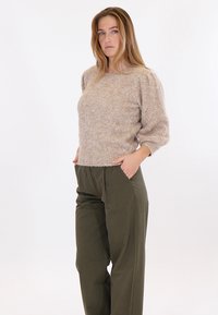 Minus Trui - tan melange