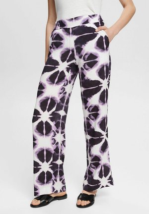 Pantalon classique - dark purple 4