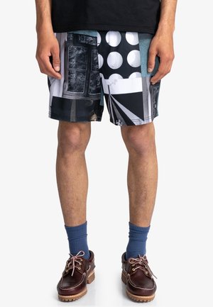 Shorts - mottled black