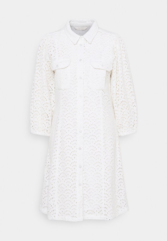 HELLEANN - Shirt dress - bright white