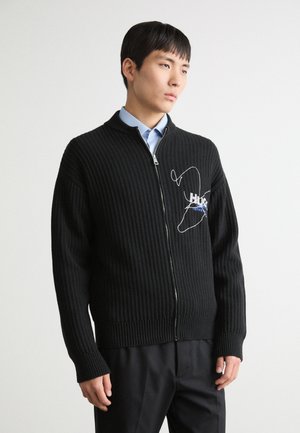 SOCEE - Strickjacke - black