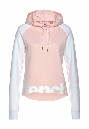 Sweatshirt - weiß rosa