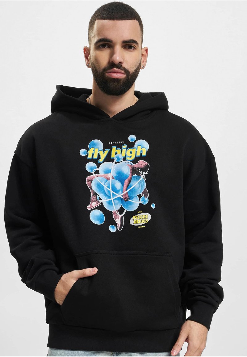 Upscale by Mister Tee BUBBLLES HEAVY OVERSIZE - Kapucni - black