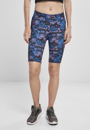 Urban Classics TECH CYCLE  - Shorts - digital duskviolet camo