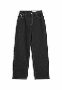 Bő szabású farmernadrág - black