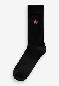 Next EMBROIDERED FIVE PACK - Zoknik - black sealife