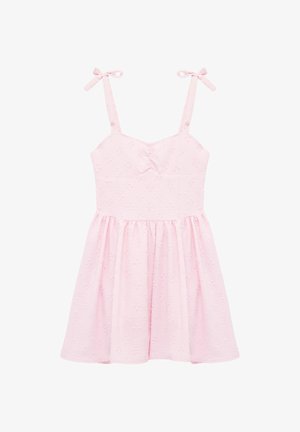 Koton, SHIRRED MINI DRESS . - Hverdagskjole - light pink